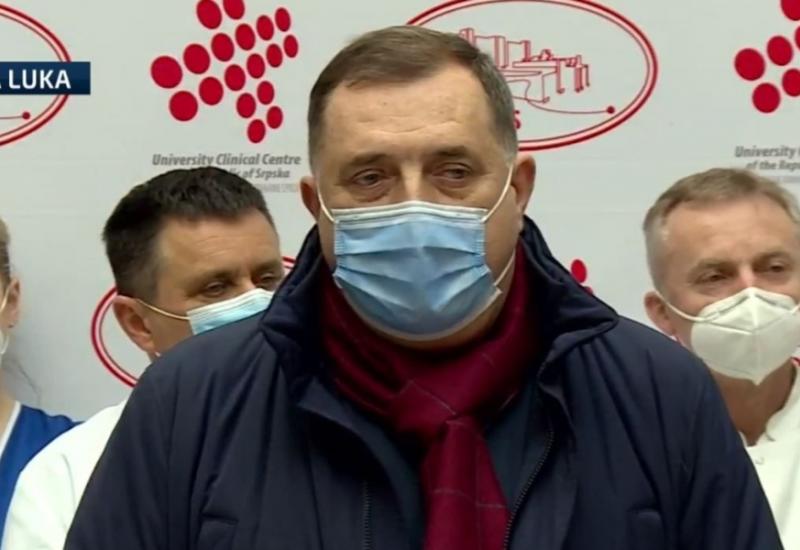 Dodik najavio cijepljenje 2.100 medicinskih radnika iz RS-a u Srbiji